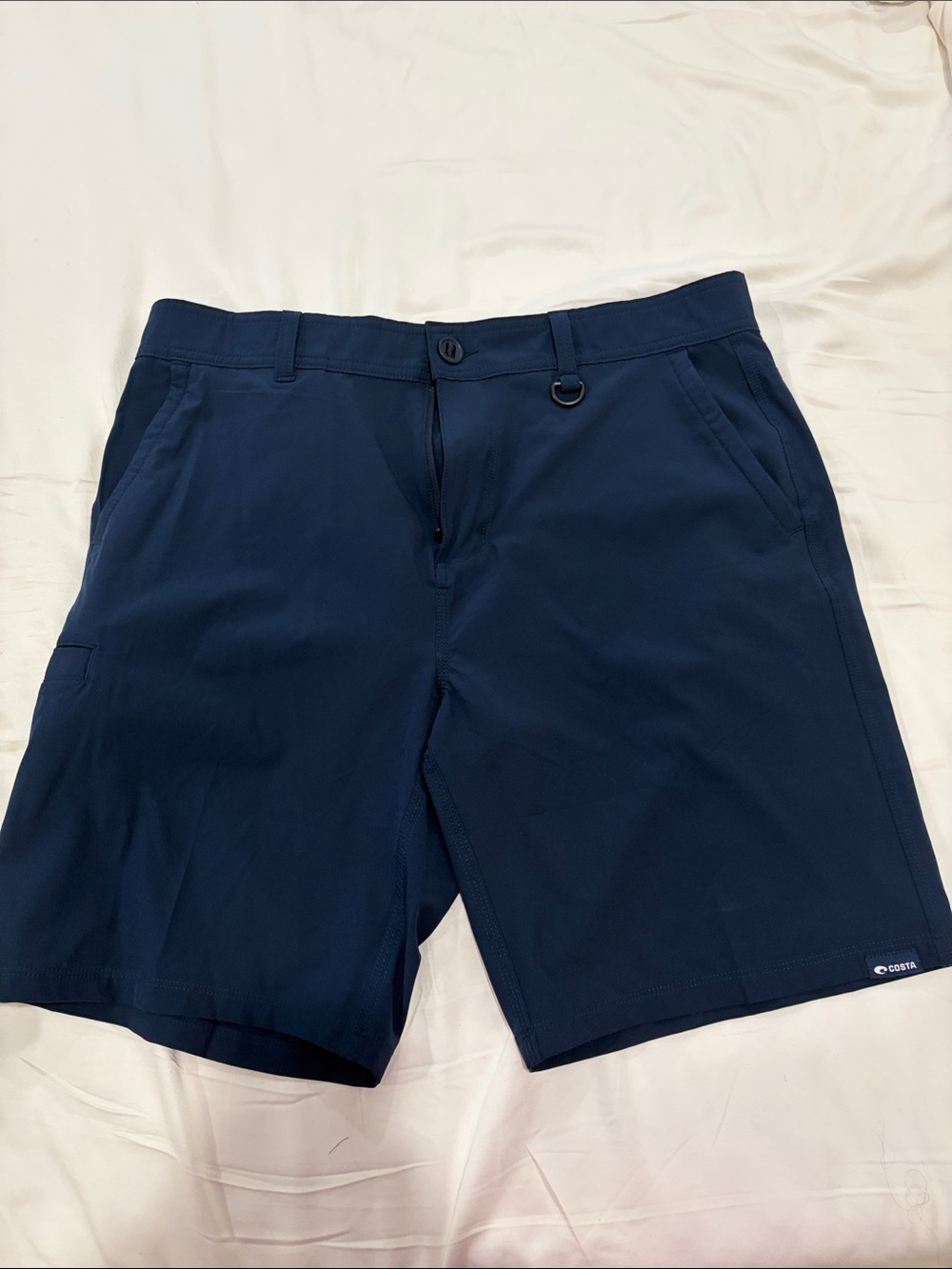 Costa Men's Dark Navy Performance Hybrid Shorts